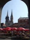 Fruit Market in Zagreb