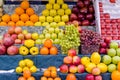 Fruit mix combination stall 4 Royalty Free Stock Photo