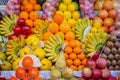 Fruit mix combination stall 2 Royalty Free Stock Photo