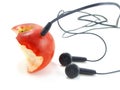 Fruit mp3-player Royalty Free Stock Photo