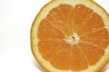 Fruit - Orange Cut 2 Royalty Free Stock Photo