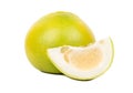 Fruit oroblanco with slice Royalty Free Stock Photo