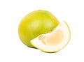 Fruit oroblanco with slice Royalty Free Stock Photo