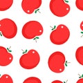 Fruit pattern. Seamless pattern of apple in flat style. doodle pattern. Can be used for fabric design, phone cases