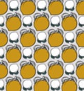 Fruit peach pattern background