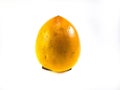 Fruit. Persimmon. On a white background