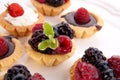 Fruit petite cakes