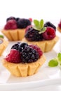 Fruit petite cakes