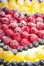 Fruit pie background. Royalty Free Stock Photo