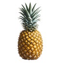 fruit pineapple fruit yellow ripe yellow fruit suitable for use as an illustration