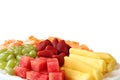 Fruit platter Royalty Free Stock Photo