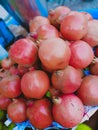 Fruit Pomegranate also known as anar in the indian subcontinent