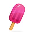 Fruit popsicle ice lolly