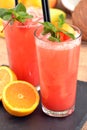 Fruit punch cocktail. Royalty Free Stock Photo