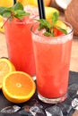 Fruit punch cocktail. Royalty Free Stock Photo