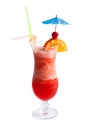 Fruit punch cocktail Royalty Free Stock Photo