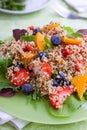 Fruit quinoa salad