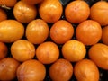 fruit ripe large persimmon whole a close up a background in the market healthy