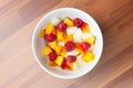 Fruit salad bowl Royalty Free Stock Photo