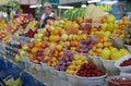 Fruit section in the market the Green Bazaar in Almaty, Kazakhstan
