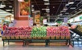 Fruit Section in Supermarket in Asia