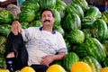 Fruit Seller in Agadir Market, Morocco