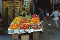 Fruit seller's cart Royalty Free Stock Photo