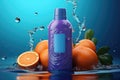Shampoo Bottle Mockup, Liquid Soap Plastic Container, Shower Gel Tube, Hair Conditioner Box