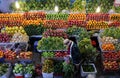 Fruit shop, agriculture product at farmer marke Royalty Free Stock Photo