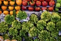 Fruit shop, agriculture product at farmer marke Royalty Free Stock Photo