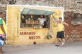 Fruit shop in Cuba. Royalty Free Stock Photo