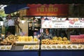 Fruit shop stall on Yaowarat Road Royalty Free Stock Photo