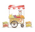 Fruit Shop on wheels.
