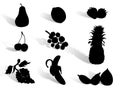 Fruit silhouette