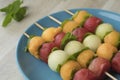 Fruit Skewers Royalty Free Stock Photo