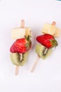 Fruit skewers Royalty Free Stock Photo