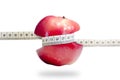 Fruit slimming healthy apple full of vitamins Royalty Free Stock Photo