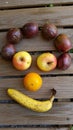 Fruit Smiley face Royalty Free Stock Photo