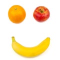 Fruit Smiley Face Royalty Free Stock Photo