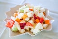 Fruit Som tum (Thai style Fruit salad) Royalty Free Stock Photo