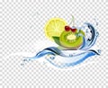 Water fresh fruits
