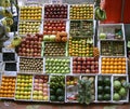 Fruit stall on footpath, mumbai Royalty Free Stock Photo