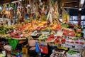 Fruit stall in the Italian city market food market