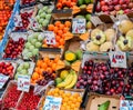 Fruit stall on a London street