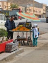 Fruit stall in the street, Morocco, Africa