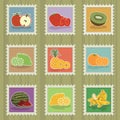 Fruit stamps