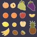 Fruit stickers