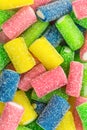 Fruit sugar colorful gummy candy