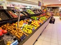 Fruit in supermarket