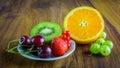 Fruit on the table.